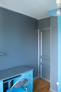 chambre bleue