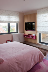 chambre rose